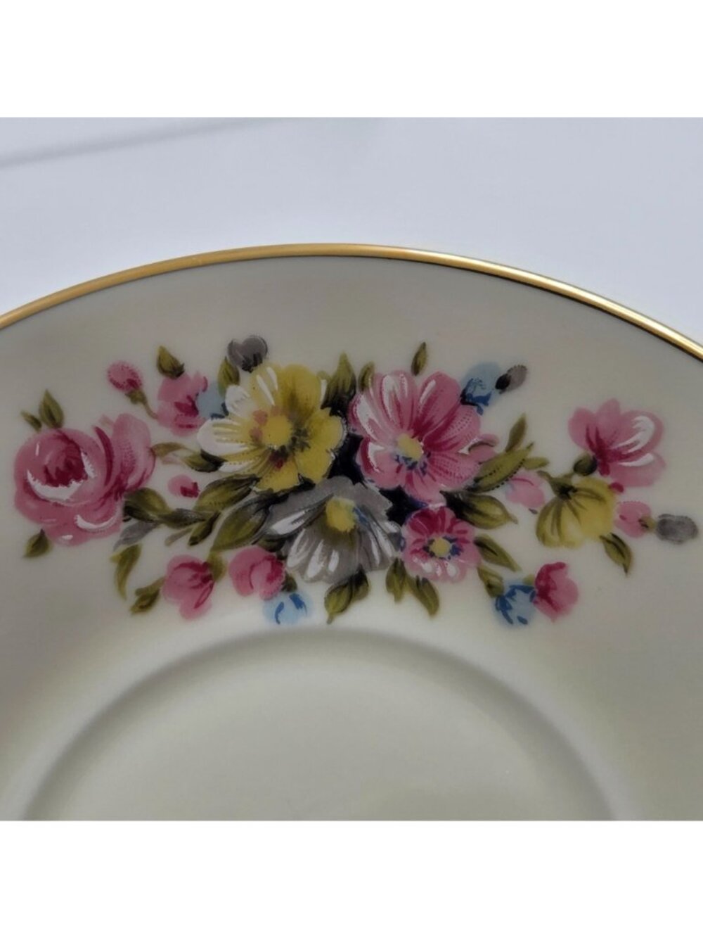 Kuba Porzellan Horst Kuba Set of 4 Espresso Demitasse Cup Saucer Gold Trim - Picture 13 of 13